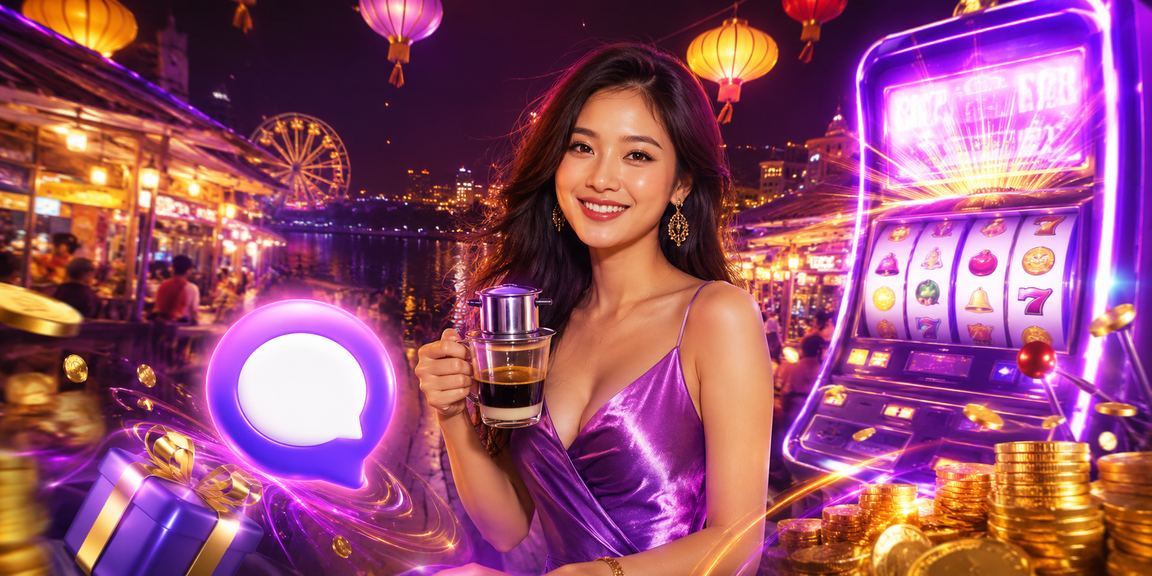 Thanh niên chơi game slot tại quán cà phê Phú Quốc với giao diện trực tuyến
